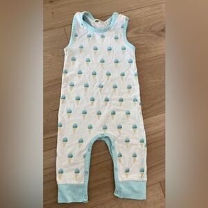Monica + Andy Blue Ice Cream Romper 3-6 months